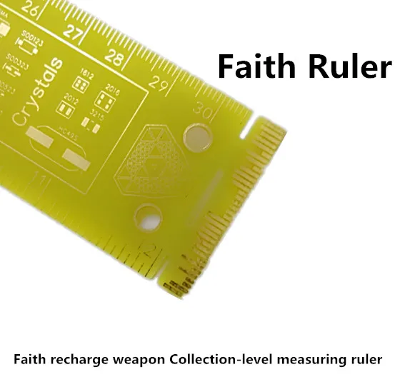 

Faith Ruler Packaging Engineering Ruler Gold PCB Ruler PCB Ruler Ruler