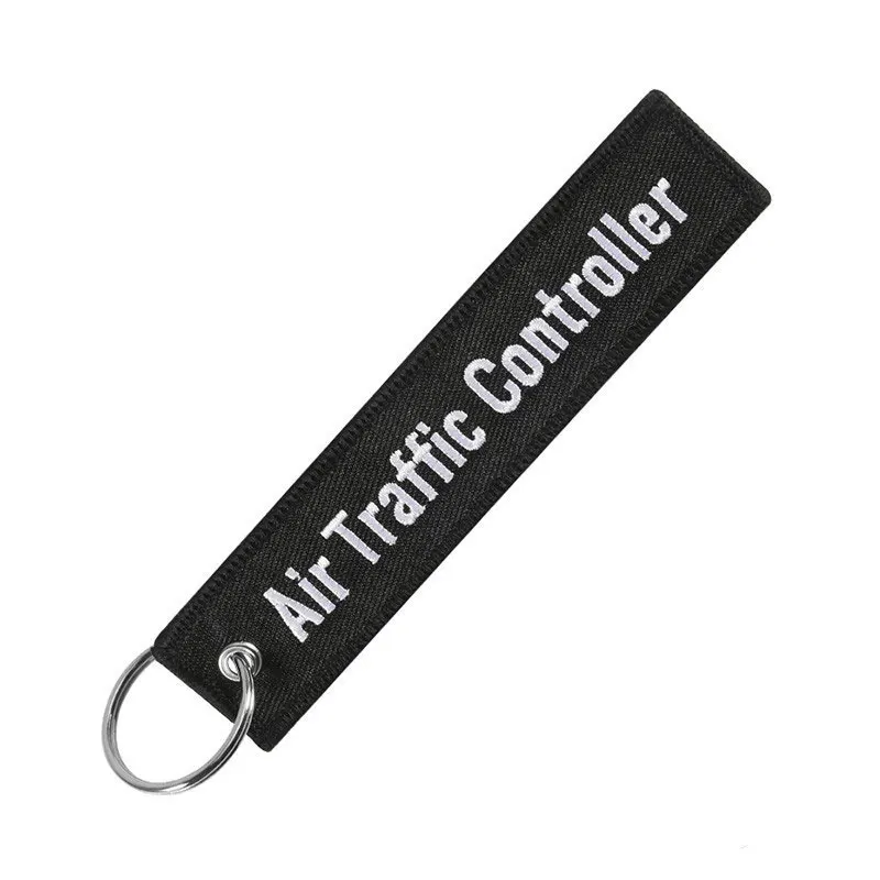 Travel Accessories Key Chain Pilot Accessories viaje Travel Bag Tag Embroidery luggage Tag Label Keyring Fashion Gift