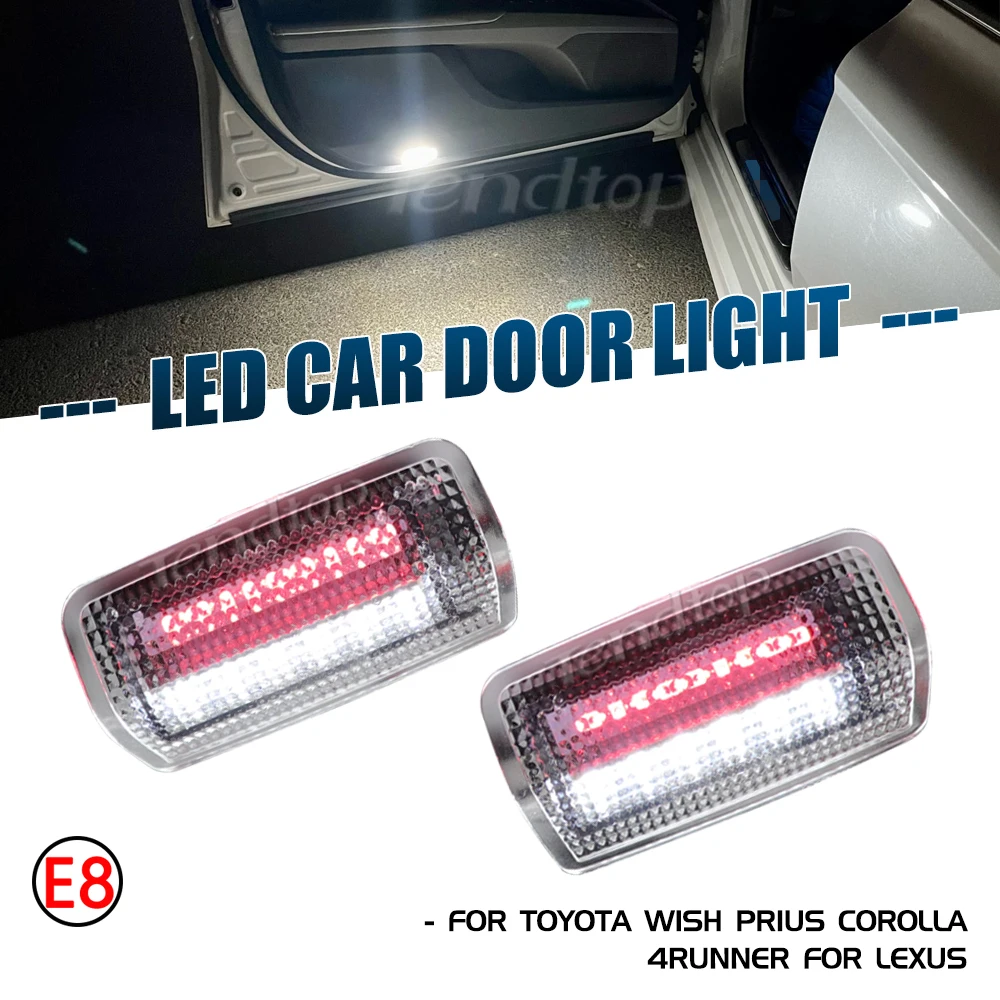 For Toyota Land Cruiser 200 Series 150 Series Prado MK4 J150 For Lexus ES240 IS250 RX350 LED Door Courtesy Light Trunk Lamp