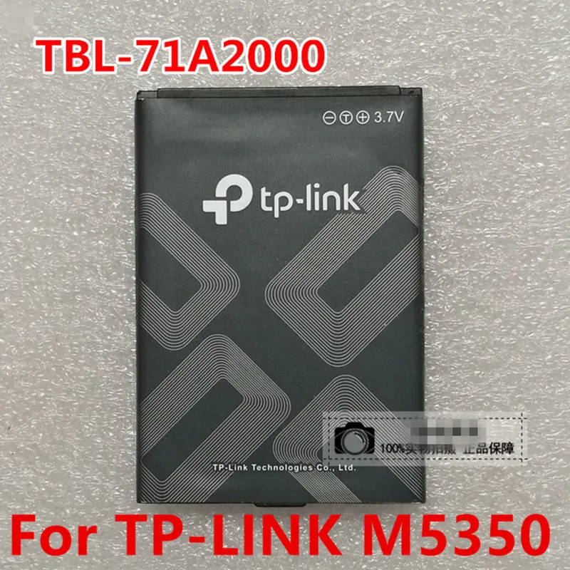 new For TP-LINK M5350 Battery 2000mAh 3.7V TBL-71A2000 TL-TR861 761 wifi mifi baterie