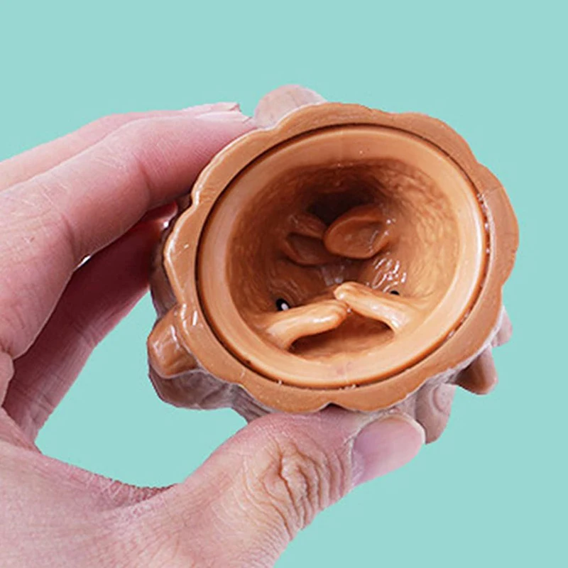 Squeezing Squirrel Cup corn Dog toys Decompression Toy Fidget Antistress Sensory toy stress reliefing Toys Gift For kids Adults