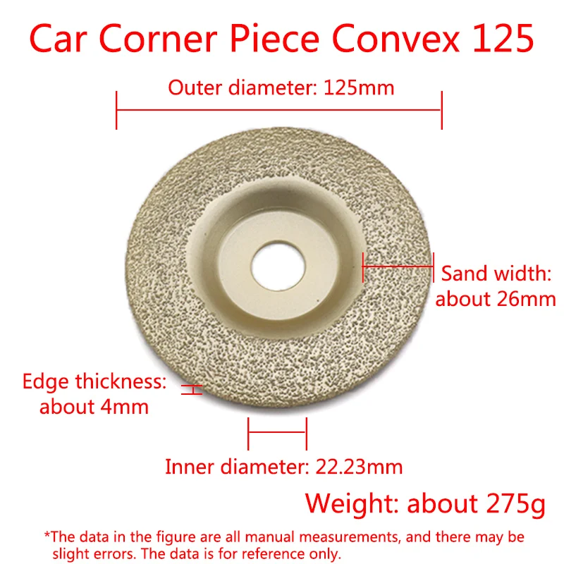 1pcs Grit 36 Diamond Cast Iron Cutting Grinding Disc 100-180mm Coarse Sand Blade Cast Iron Alloy Stone Auto Parts Grinding Wheel