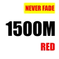 Cable trenzado de 8 hilos, 1500m, ROJO