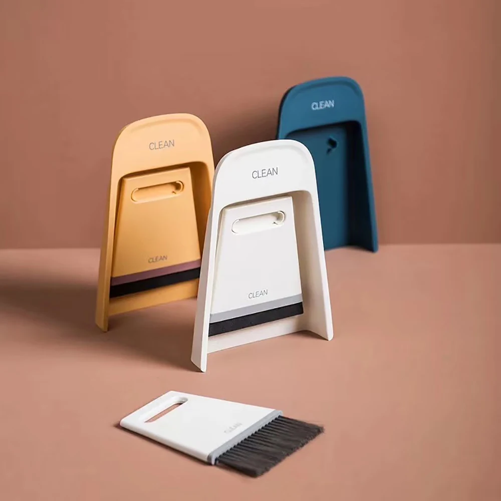

Mini Cleaning Brush Coffee Cleaning Brush Bar Clean Tool Desktop Clean Set Dustpan Set Wet Dry Multipurpose Broom