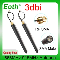 EOTH 868mhz 안테나 3dbi sma male 915mhz lora antene iot 모듈 lorawan antenne ipex 1 SMA female pigtail 연장 케이블