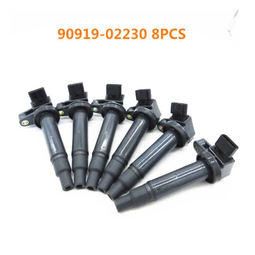 

SET 8 PCS NEW Ignition coil OEM 9091902230 90919-02230 For LEXUS GS430 IS Sport Cross 200 LS430 LX470