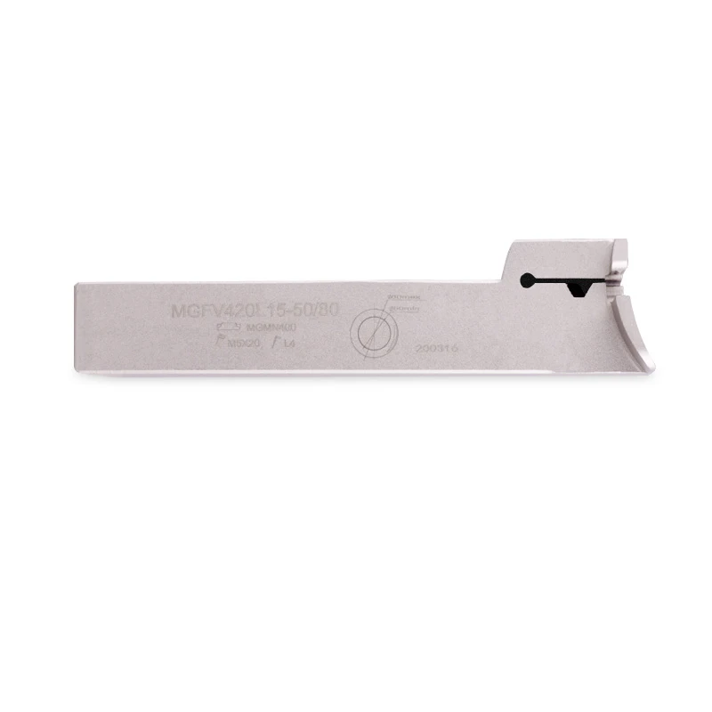 Imagem -04 - Mgfv Cnc 7-shaped Torno Ferramenta de Corte Barra de Entalho Branco com Rosto Circular Grooving Torneamento Ferramenta Titular Mgfv325l15 Mgfv320l15