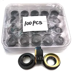 100pcs,Automotive Air Conditioning Compressor Oil Seal Stamps For V7 V5 / DKS 17C / MSC 90,MSC 105,Calsonic VT