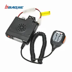 Baojie BJ-218 Long Range Mini Car Mobile Radio Transceiver 25W Dual Band VHF/UHF BJ218 Car radio CB Radio For Truck