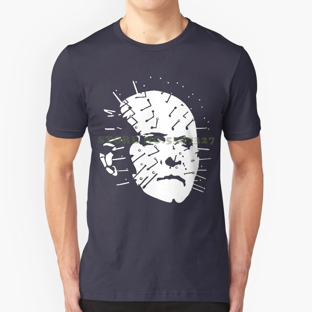 Pinhead Hellraiser Horror Inspired Cult 80s Movie Film Womens T Shirt Funny Streetwear Cotton