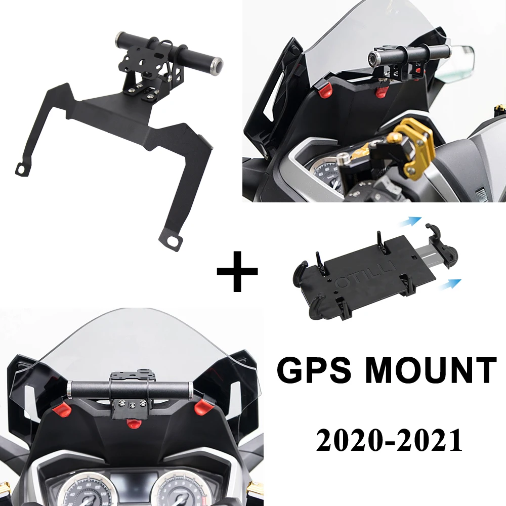 NEW Motorcycle For Honda Forza 350 Forza350 Forza 125 Forza125 2022 2021 Front Phone Stand Holder GPS Navigaton Plate Bracket