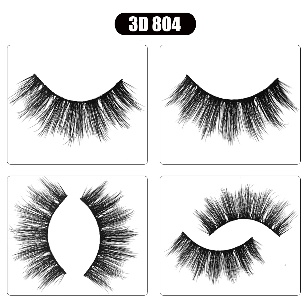 10 Paar 3D-Nerzwimpern, Anbieter, natürliche falsche Wimpern, Make-up, Wimpern, künstliche Wimpern, Großpackung – Detail 14
