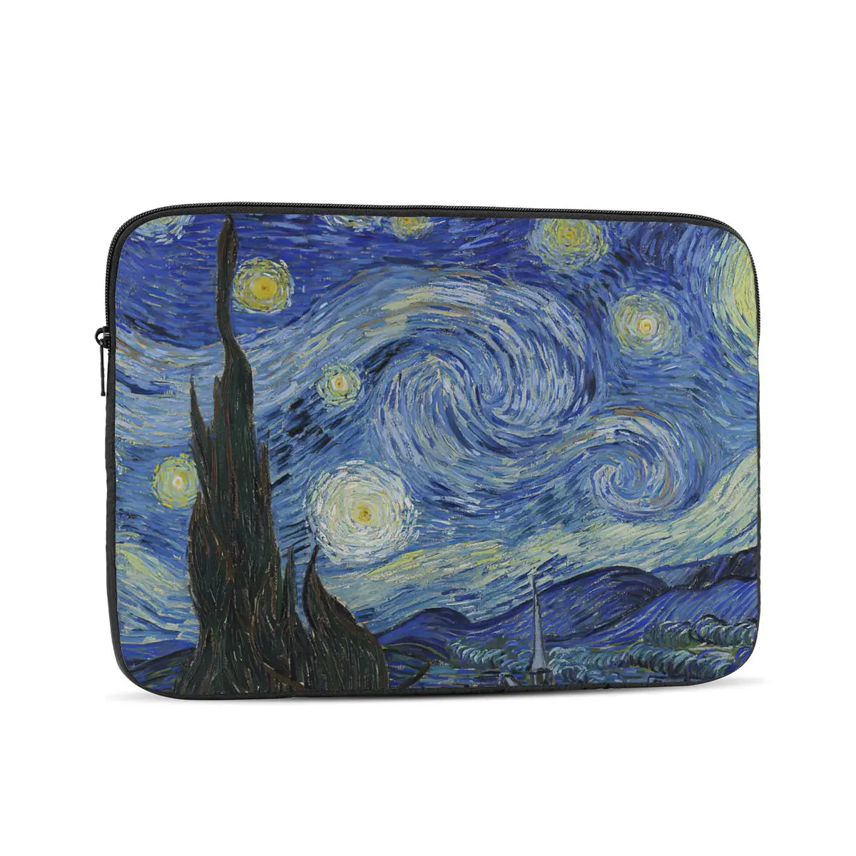 Van Gogh,The Starry Night Computer ipad Laptop Cover Case Laptop Sleeve Bag Portable Cover Fundas Pouch