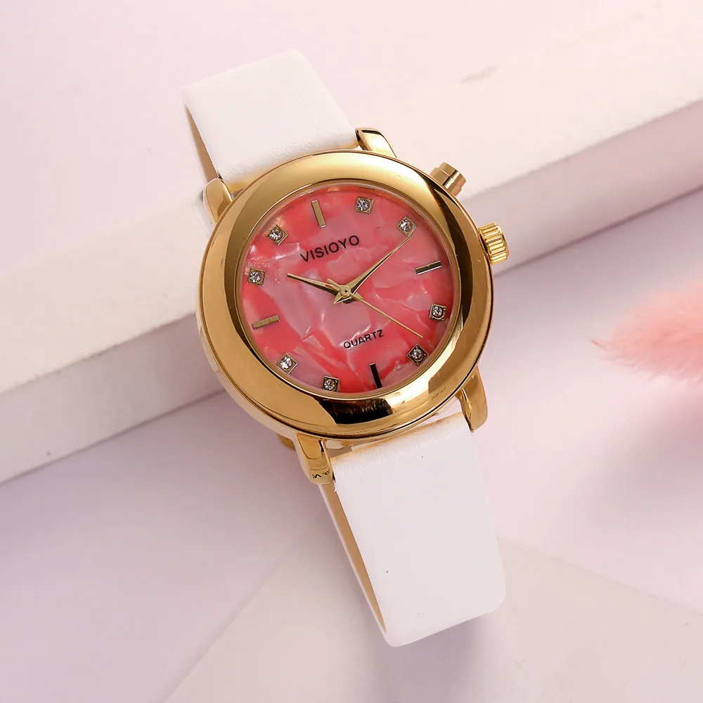 English Talking Watch with Alarm Function for Ladies, Speaking Date and Time