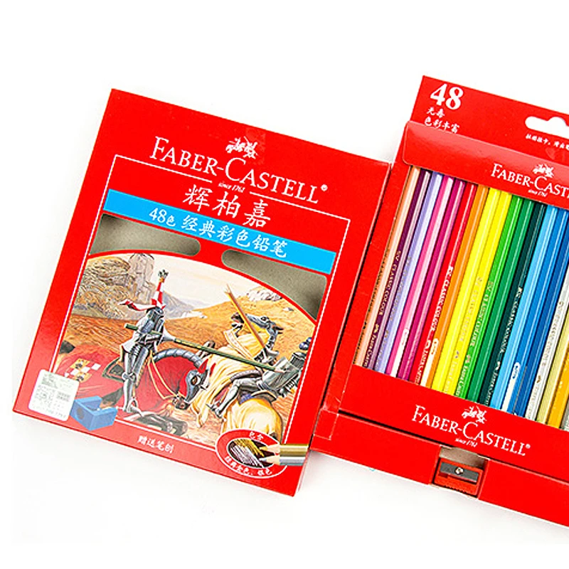 

Faber Castell Professional Colored Pencils Oily Drawing Color Pencil Sets Colour Rainbow Pencil Art Supplies Student Stationery