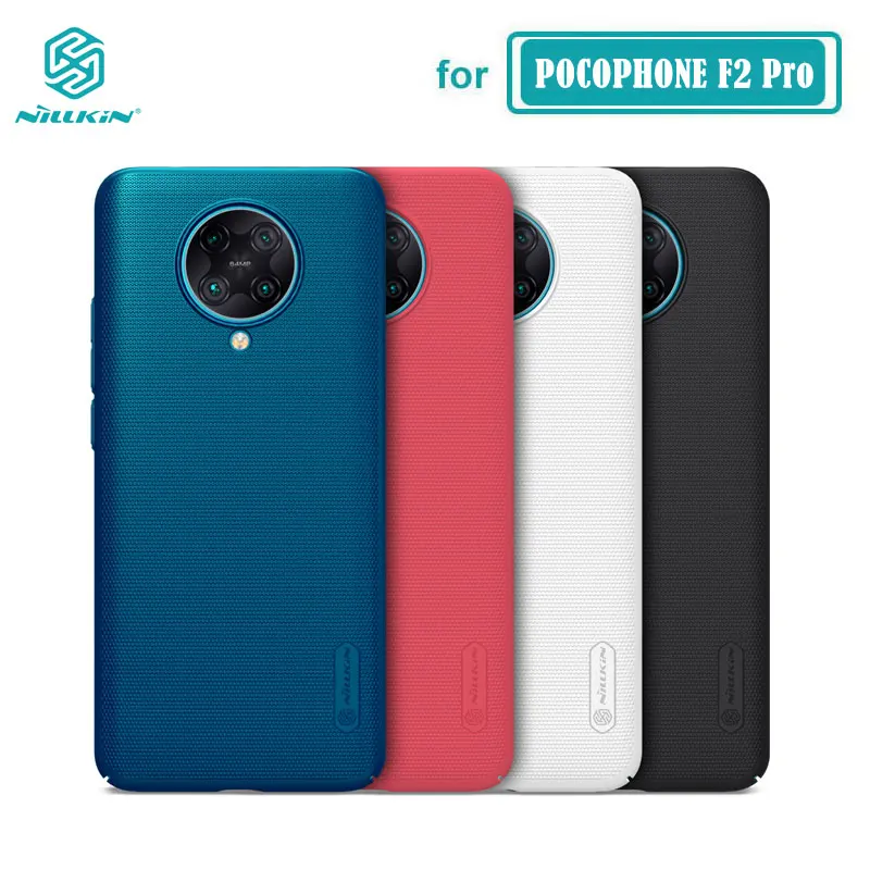 for POCO F2 Pro Case Nillkin Frosted Shield Matte Hard Back Case For Xiaomi POCO X3 NFC F2 Pro M3 F3 Cover