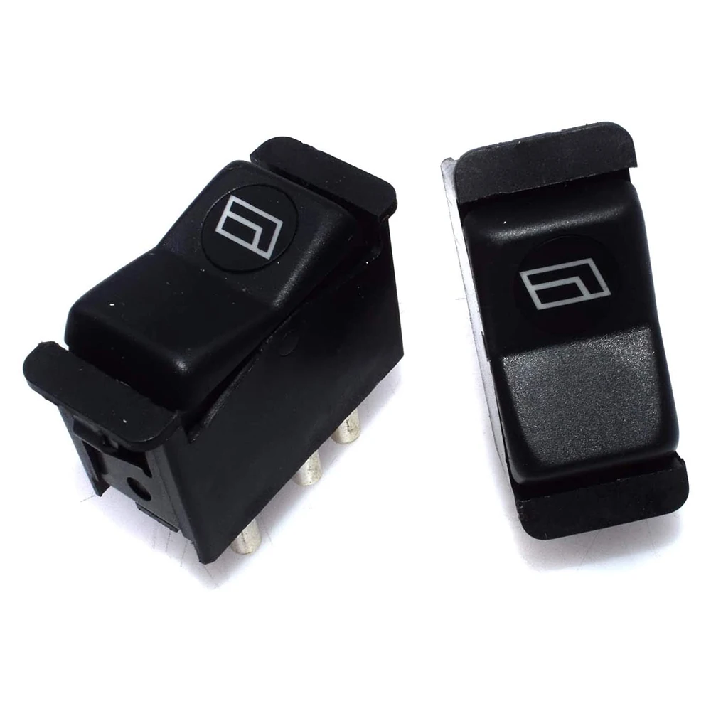 2 Pcs Power Passenger Window Control Switch for Mercedes-Benz W123 W126 W201 190E 190D 300SD 300TD 300D 380SEL 0008208410