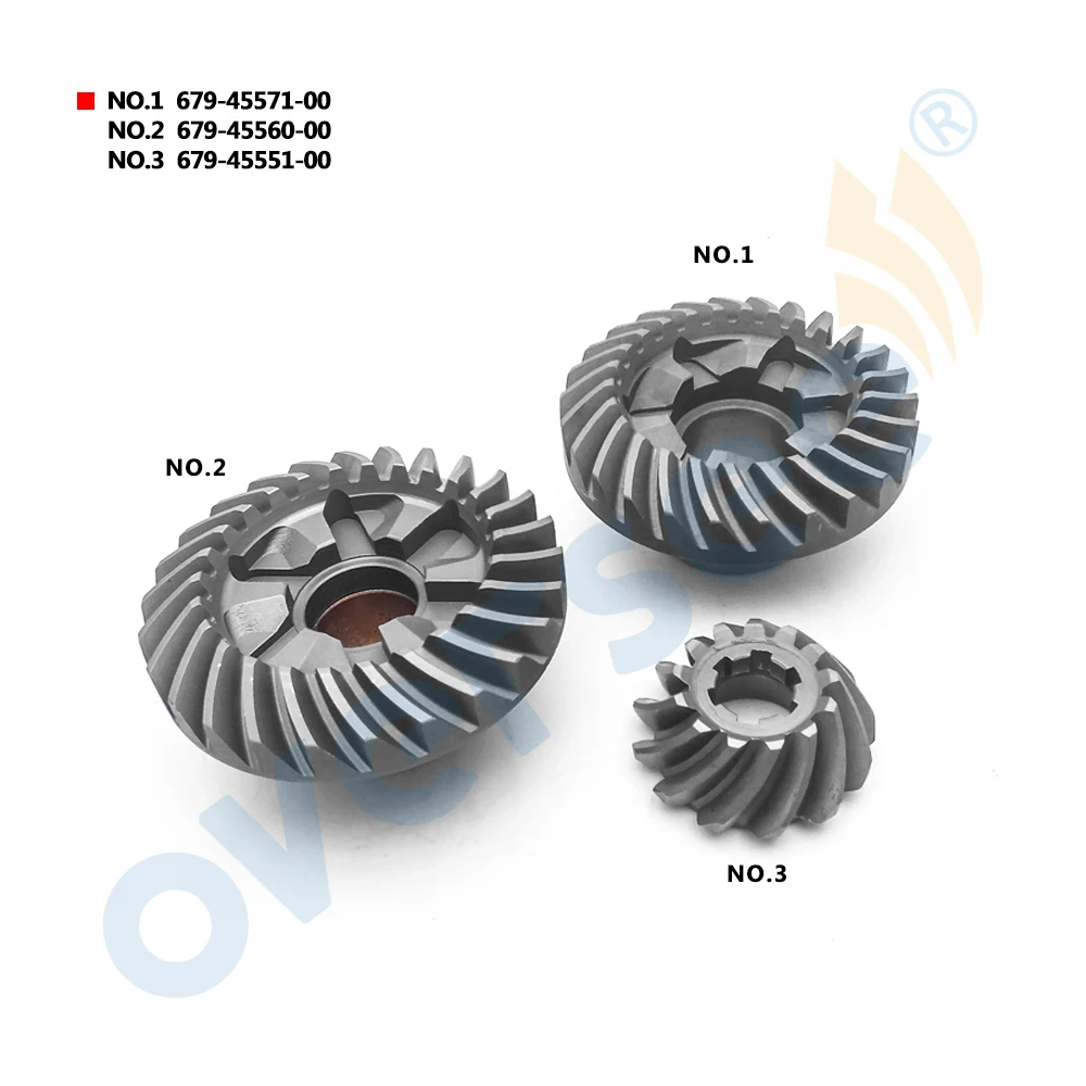 

Комплект шестеренок 679-45560-00, 679-45571-00, 679-45551-00 для подвесного мотора YAMAHA 40 HP 40C