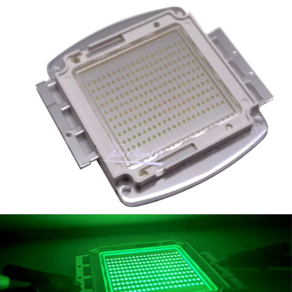 

200W High Power LED Green 520nm 45mil 33-36V 6A LED Light bulb Integration Spotlight Floodlight LED Lamp