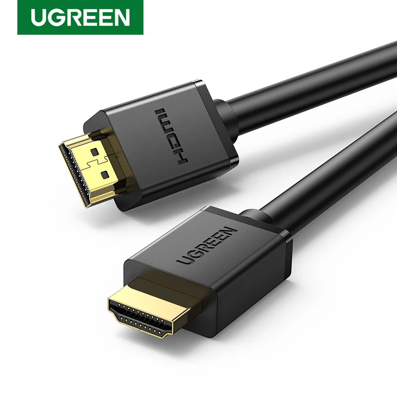 Ugreen Szybki kabel HDMI do Xiaomi Mi Box PS4 Rozdzielacz HDMI Kabel przełączający HDMI 1m 2m Pozłacany port 4K 1080P Kabel 3D HDMI