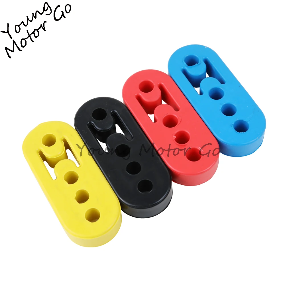 Universal Car Polyurethane Rubber Exhaust Tail Pipe Mount Brackets Hanger Muffler Insulator Bushing Support WLR8952