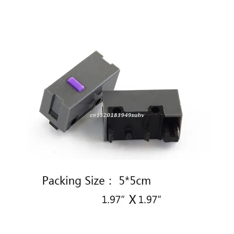 2 قطعة ماوس مايكرو التبديل سترايك ضوء Microswitch مايكرو زر مفاتيح استبدال ل رازر فايبر Basilisk Deathadder