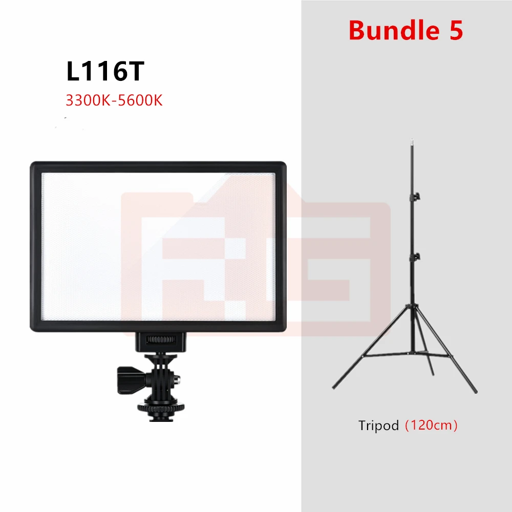 Viltrox L116T Led Video Licht Ultra Dunne Lcd Bi-Color Dimbare Studio Led Verlichting Lamp Panel Voor Camera Dv make-Up Vlog Tiktok