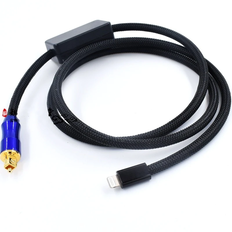 HiFi Type C Type-C Micro USB A to Optical Fiber Audio Cable for Android Mobile Phone Connection Power Amplifier Speaker