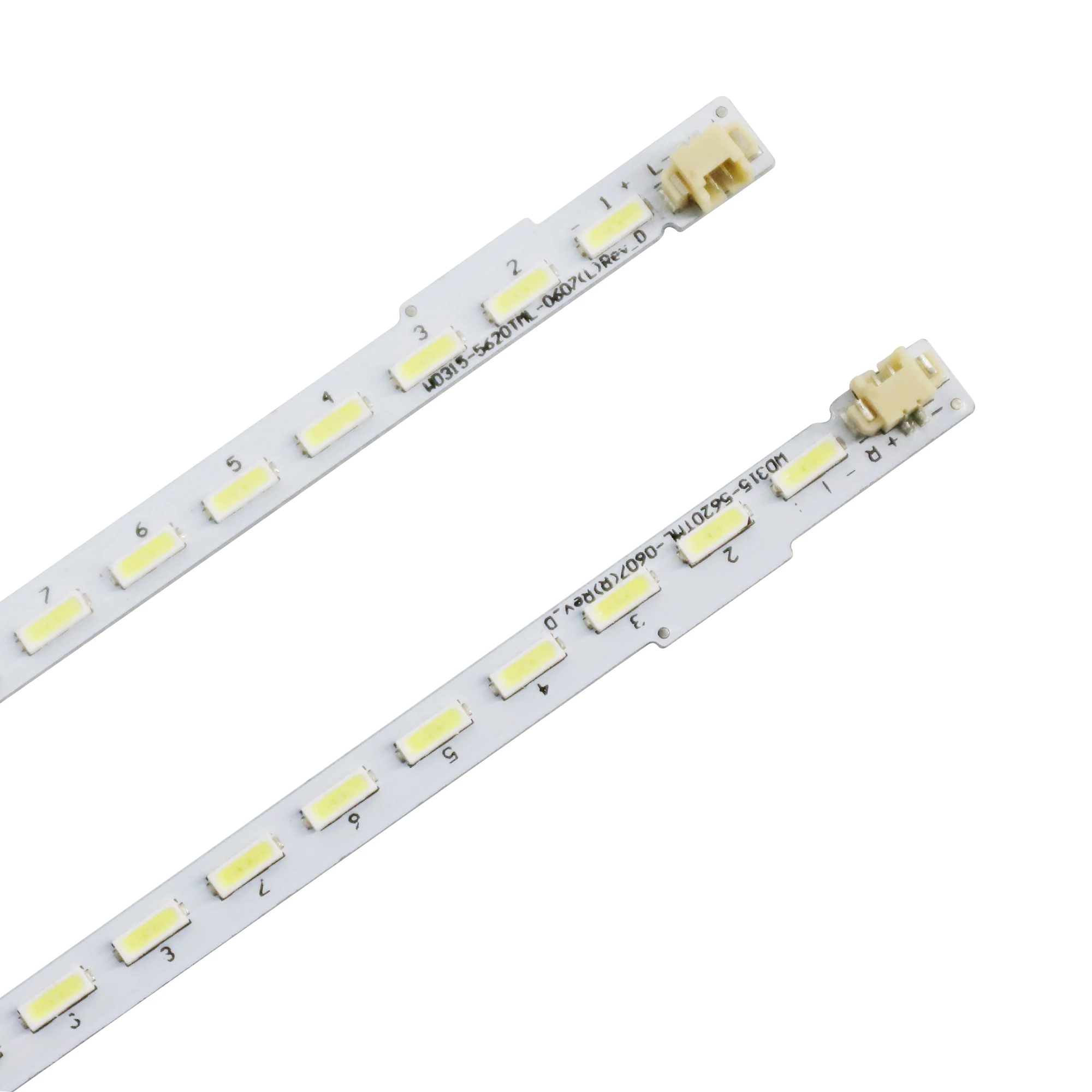 

2pieces/lot FOR LED Backlight WD315-5620TML-0607(L) (R) Rev_B STV-LC3225AWL 42 Lamps