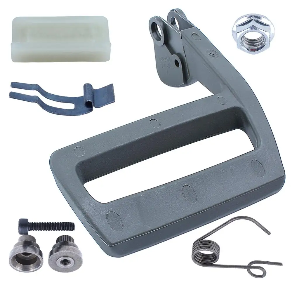 Kit de reparación de cubierta de embrague de manija de freno de cadena, buje pivotante para Husqvarna 257, 262XP, 261, 262, 254, 154, 503727401, 501875304 w