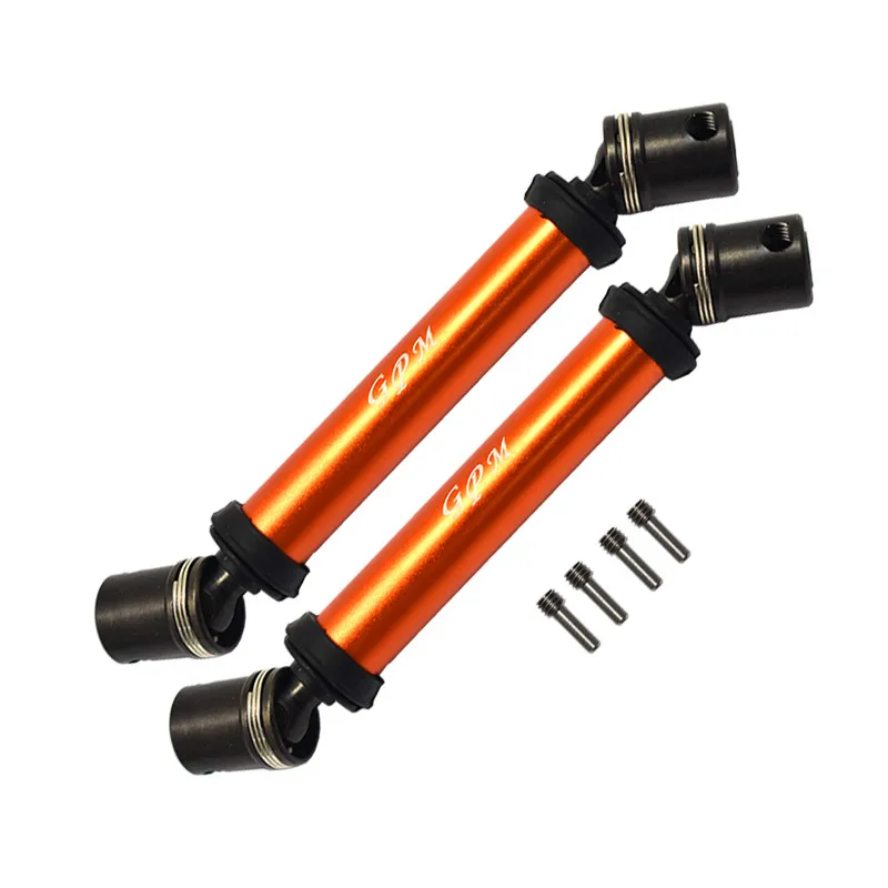 

GPM Aluminum Tube +45# Steel CVD Head Front and Rear Universal Drive Shaft LOS242046 For LOSI 1/8 LMT SOLID AXLE 4WD
