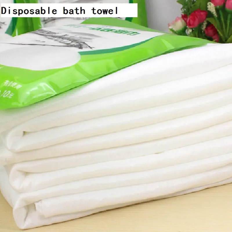 Disposable Bath Towel for Adults, Thick and Non-woven Fabric, Bathroom Beach Towel, Business Travel, 30x70cm, 70x140cm