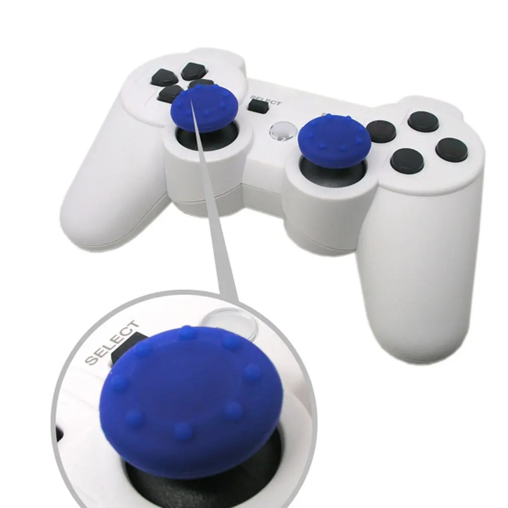 Soft Silicone Thumb Stick Grip Cap Gamepad Joystick Cover Controller Rocker Cap Rubber For XBOX 360 ONE PS4 PS3