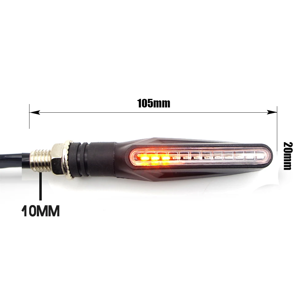 LED Motorcycle Turn Signal Indicators For ktm 1190 adventure duke 125 790 duke rc 390 careta 1290 super adventure exc 300