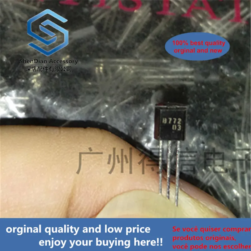 30pcs 100% orginal new 2SB772 B772 772 TO-92 MEDIUM POWER LOW VOLTAGE TRANSISTOR real photo