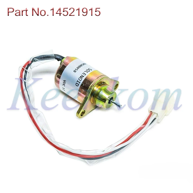 14521915 Stop Solenoid For Volvo Excavator EC55B EW55B ECR58 ECR28 EC27C EC35C