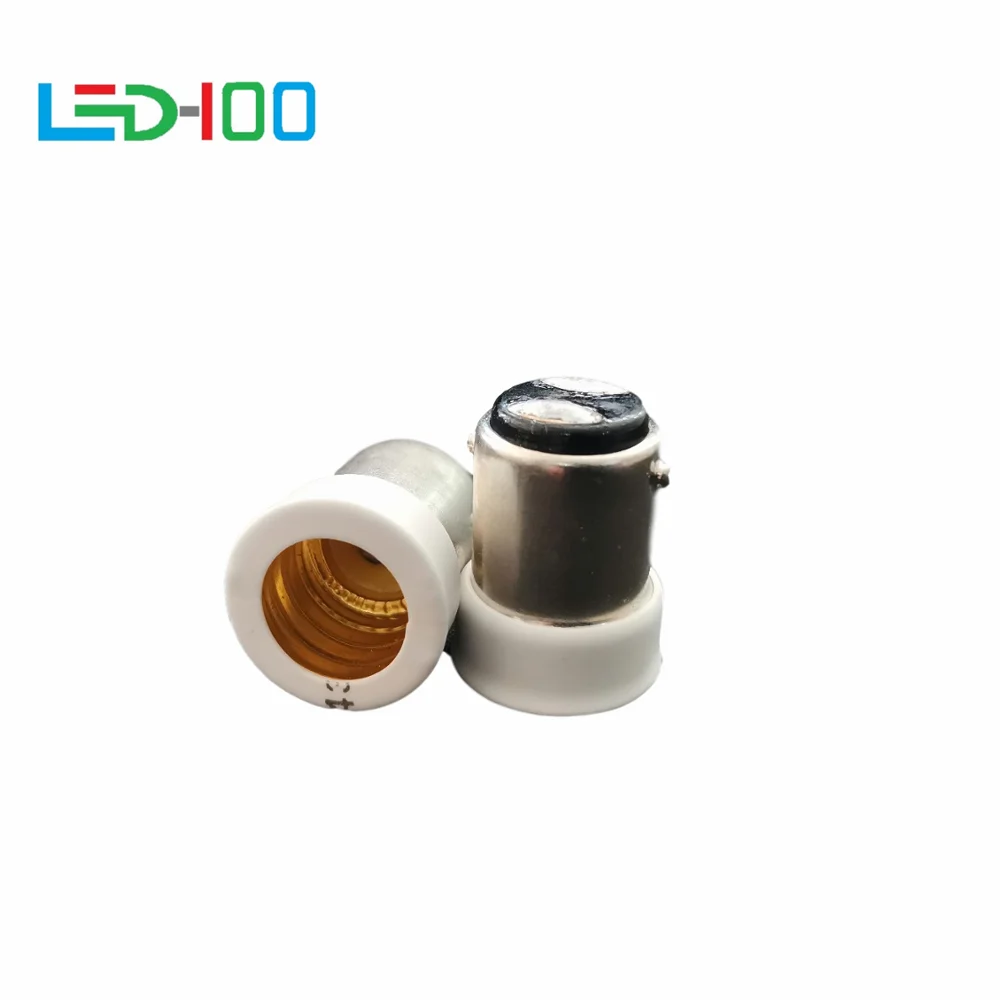 

NEW B15 Male to E14 Female Lamp Bulb Socket Light Extender Adaptor Converter Holder Drop Ship Support