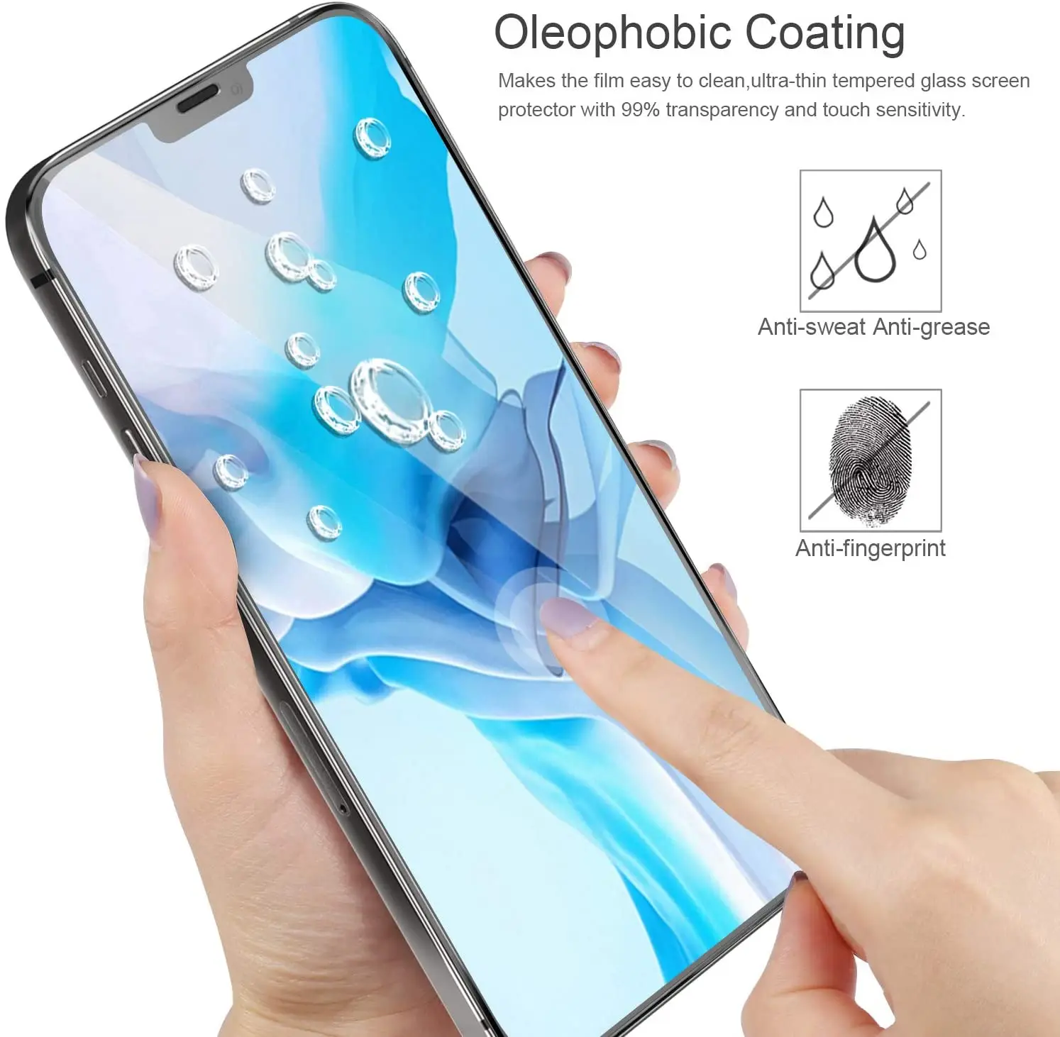 واقي شاشة حماية كامل HD لهاتف آيفون 7 8 6 6S 5 5s SE 2016 2020 زجاج مقسى لهاتف آيفون 6 6S 7 8 Plus