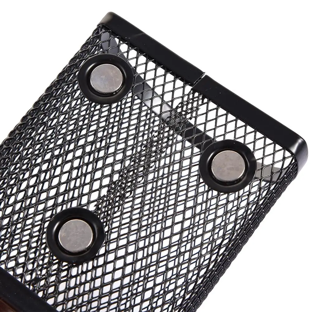 Magnetische Stift Halter Für Whiteboard Kühlschrank Durable Leichte Mesh Lagerung Magnetische Korb Locker Veranstalter Zubehör