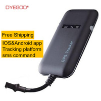 DYEGOO gps locator free shipping real time tracking  google link mini GT02A  car gsm gps tracker9501