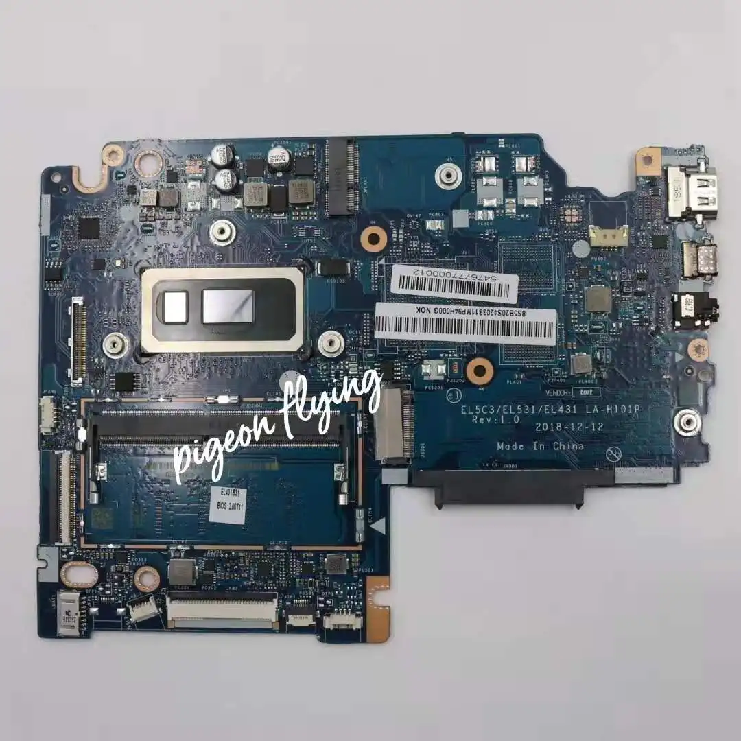 Imagem -02 - Placa-mãe Portátil para Lenovo S34015iwl 81n8 Cpu I38145u 4gb Ram La-h101p Fru 5b20s42033 100 Testado ok