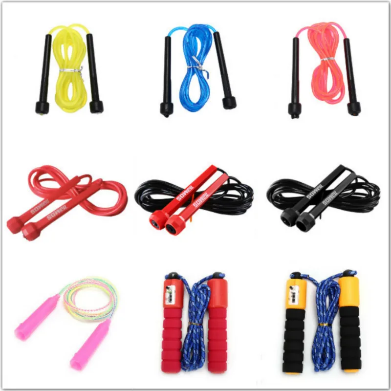 Professional Speed Jumping Rope Technical Jump Rope Fitness Adult Sports Skipping RopeTraining Speed Crossfit Comba Springtouw