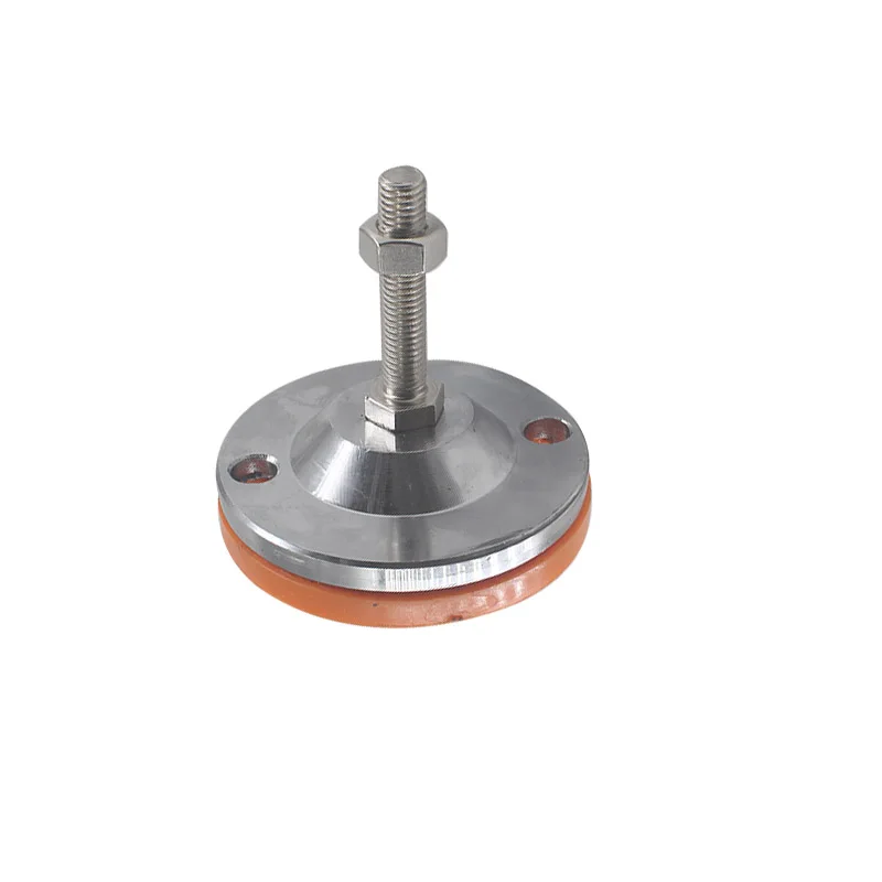 

100mm Base Adjustable Foot Cup Anti-slip Steel Articulated Feet M16/M18/M20/M22 Thread Leveling Foot