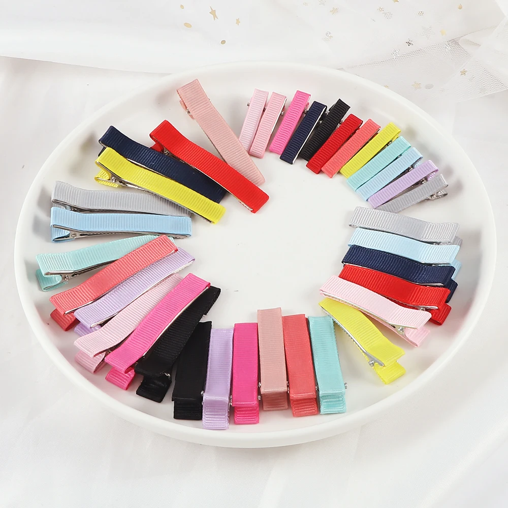 24pcs/Set Candy Colors Alligator Hair Clips 3.5cm/5cm/6cm Hairdressing For Hair Braiding Style Tools Accessories Girls Hair Pin