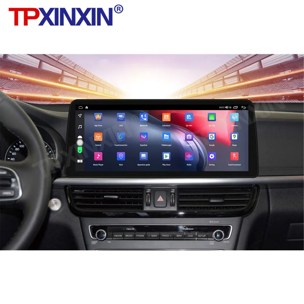 Android 10 6G 128G per KIA k5 2016 - 2019 Carplay GPS Navigationssystem IPS bild450m Multimedia Video Stereo Player Radio