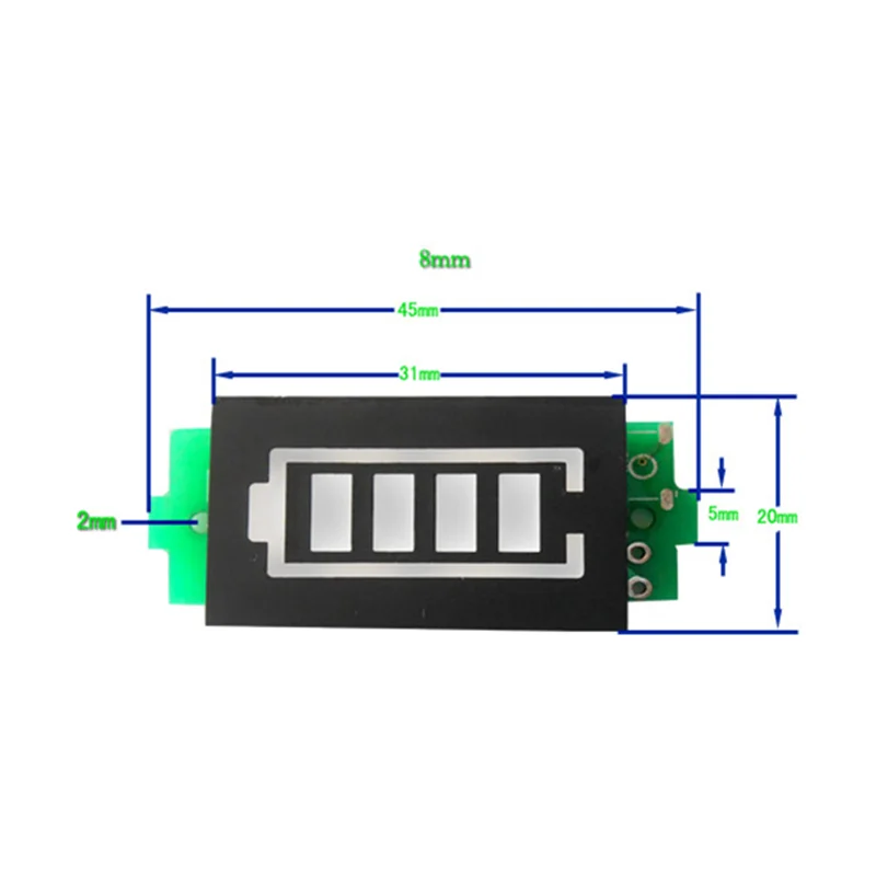 Mini Mono 80*45mm Solar Panel 5V 60MA for Mini solar panel  Mini solar lipo charger CN3065 DIYKIT 1S battery holder /display