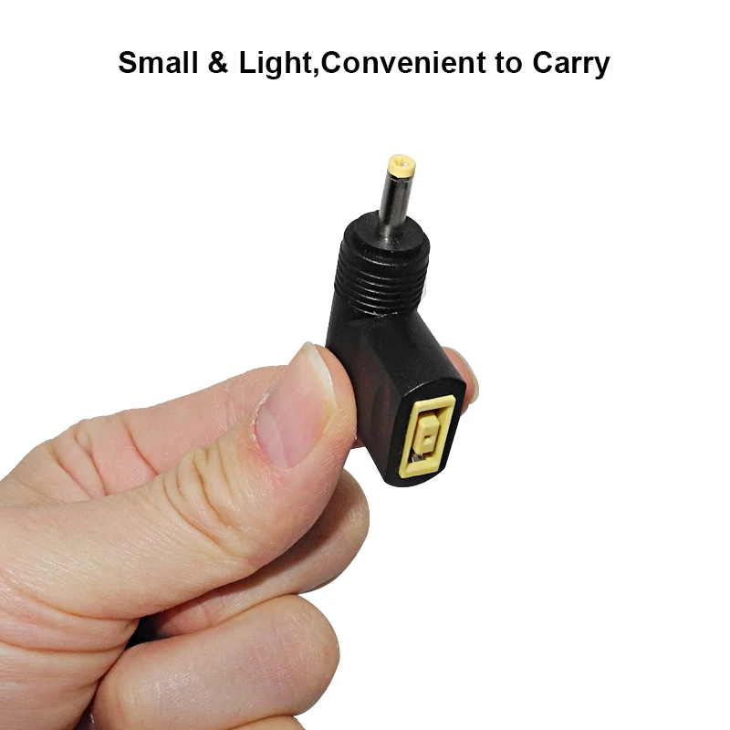 محمول محول الطاقة موصل تيار مستمر مربع التوصيل أنثى إلى 5.5x2.5 4.0x1.7 7.9x5.5 مللي متر ذكر جاك محول ل Asus لينوفو دفتر