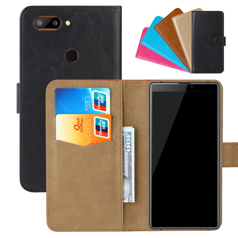 

Luxury Wallet Case For Highscreen Max 3 PU Leather Retro Flip Cover Magnetic Fashion Cases Strap