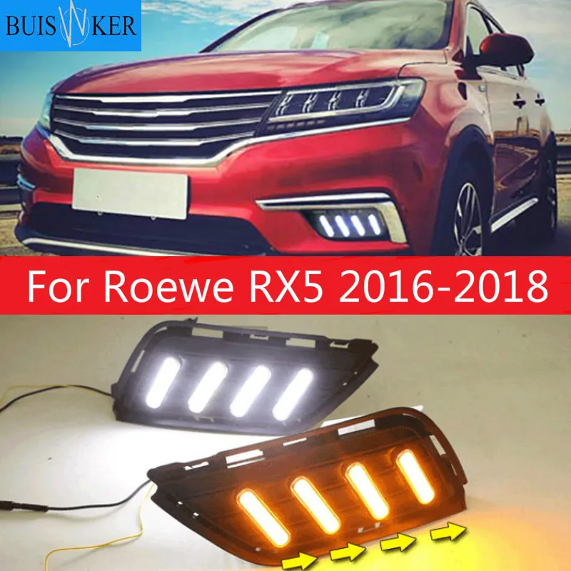 

2016~2018year for Roewe RX5 daytime light car accessories LED DRL headlight for Roewe RX5 fog light