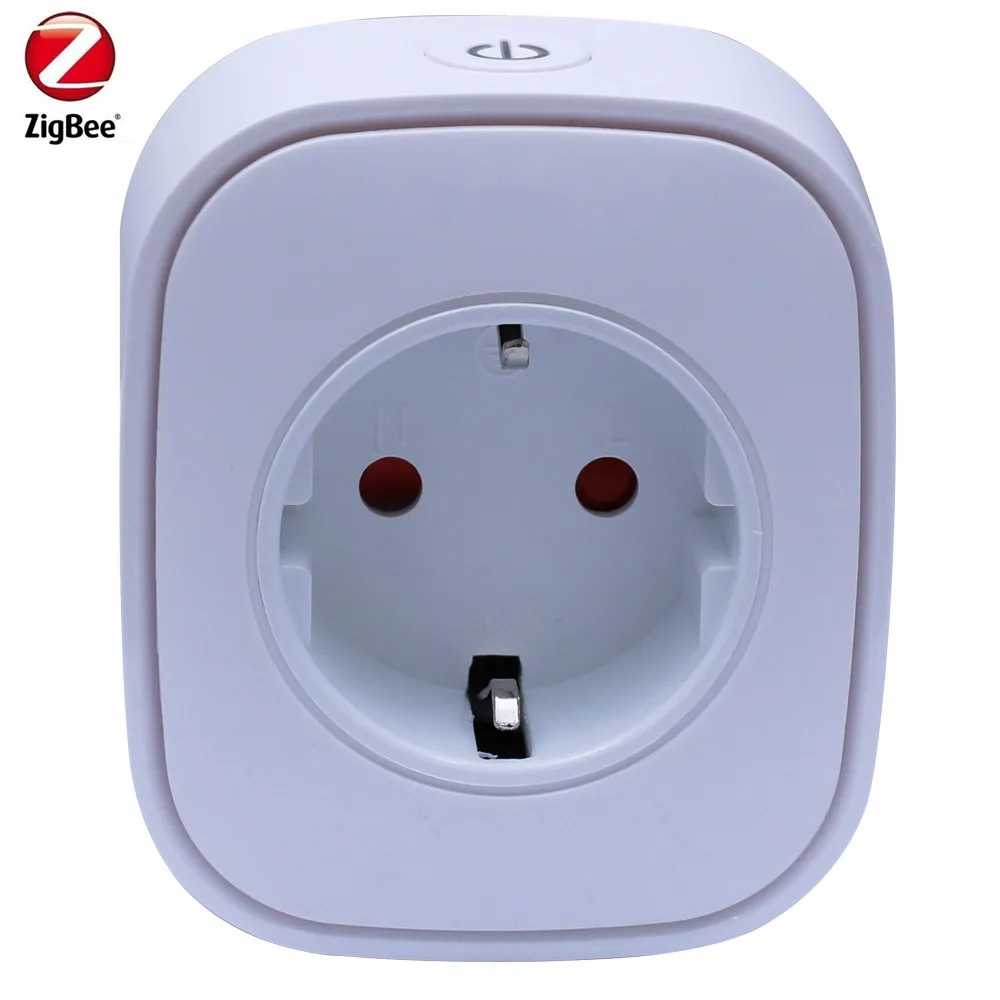 Zigbee3.0 Power Metering Plug 16A EU ,US,UK Wall socket Control Smart Home Appliances Power On or Off By  Mobile App